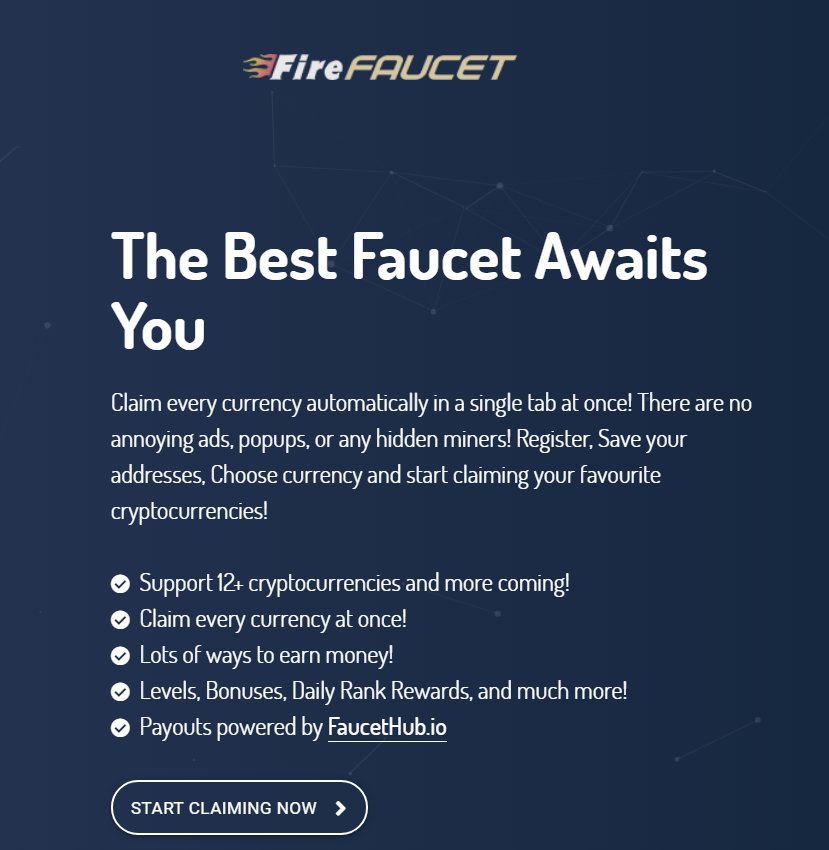 Firefaucet.win is a multi crypto coin autofaucet